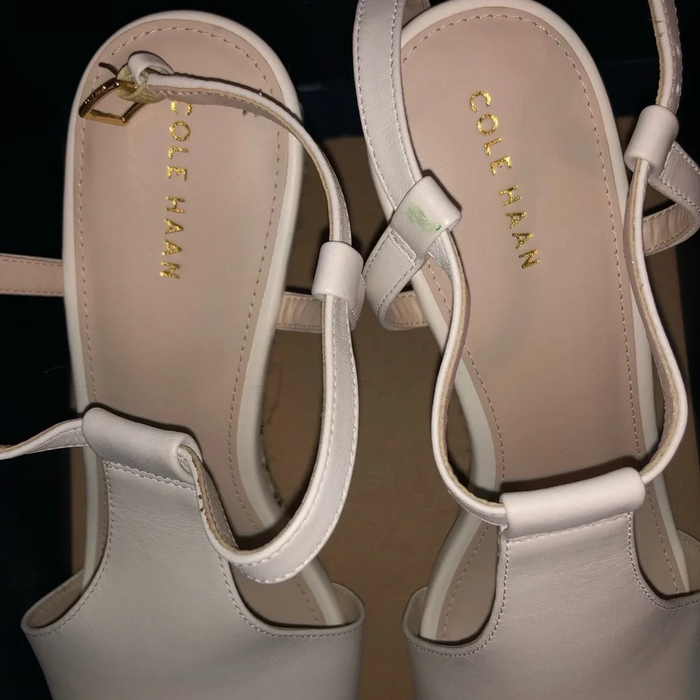 NEW Cole Haan Heels Maddie Wedge Sandals